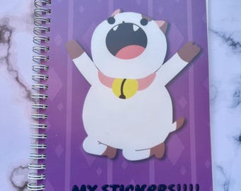 Herbruikbaar Puppycat-stickerboek || 50 pagina's ||