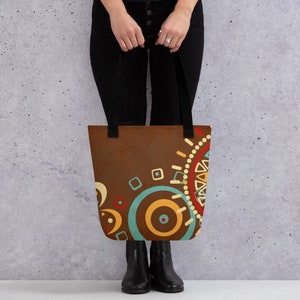 15&quot; x 15&quot; Sun Tote bag, Hand-held Bag, Shoulder Bag, Shopping Bag