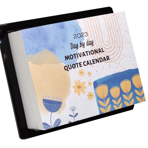 Motivational Page-a-day Calendar 2023 - Etsy New Zealand