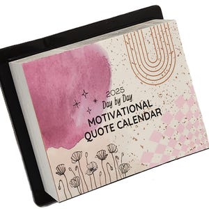 Motivational page-a-day calendar 2025
