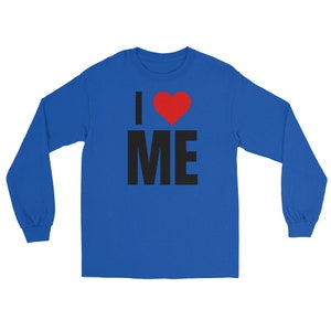 Koszulka z długim rękawem I LOVE ME BLK
