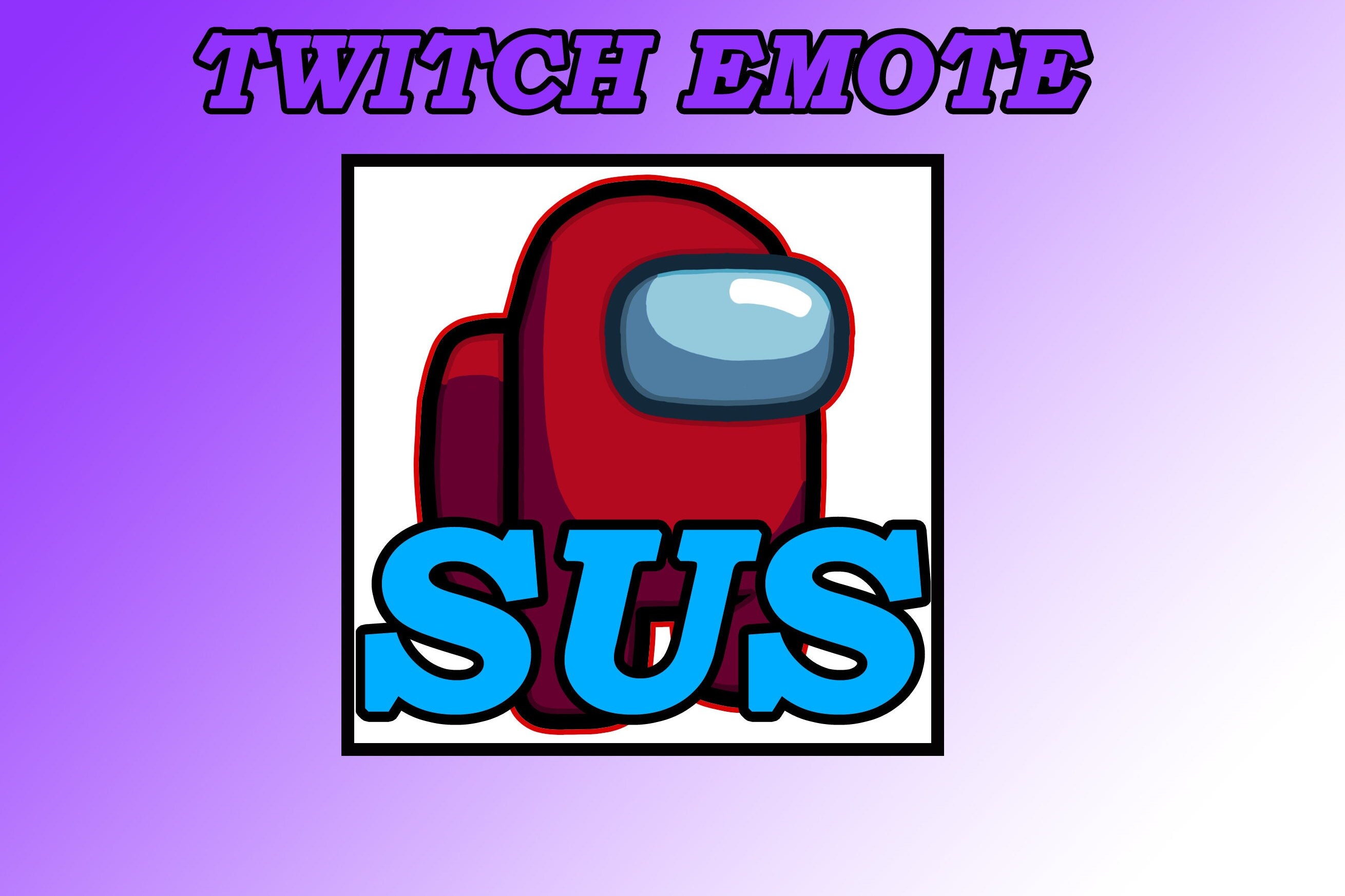 Among Us SUS Emote-Emoji by BlueToad-10 on DeviantArt