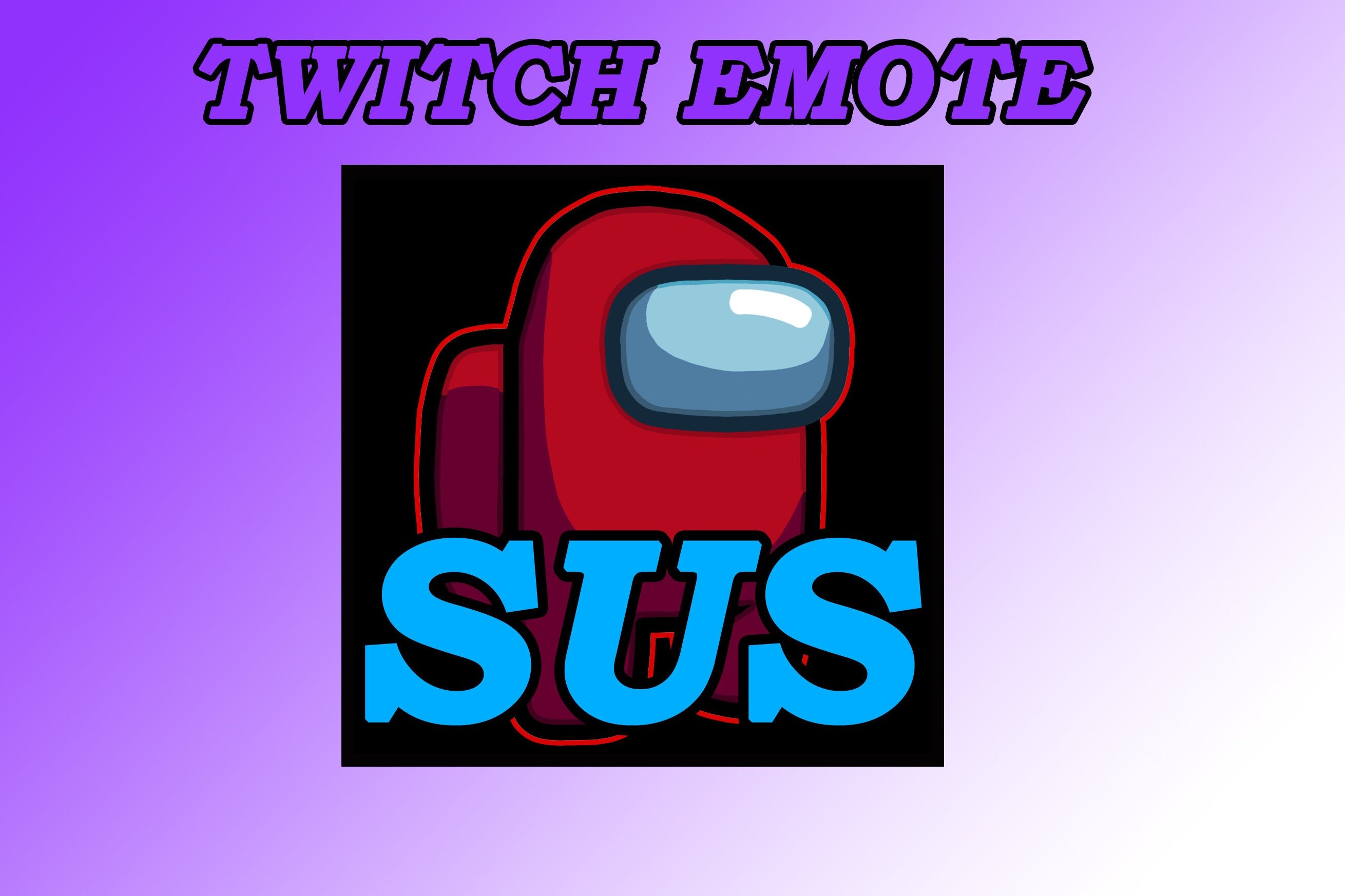 Among Us Sus Emote 