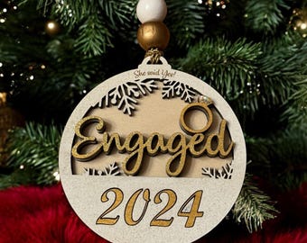 Engaged Ornament