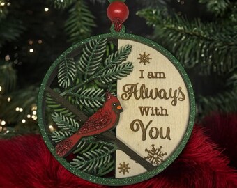 Memorial Cardinal Ornament