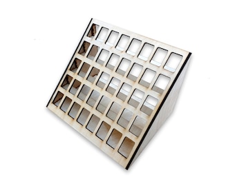 Testors 40 Bottle Paint Display Rack Holder.