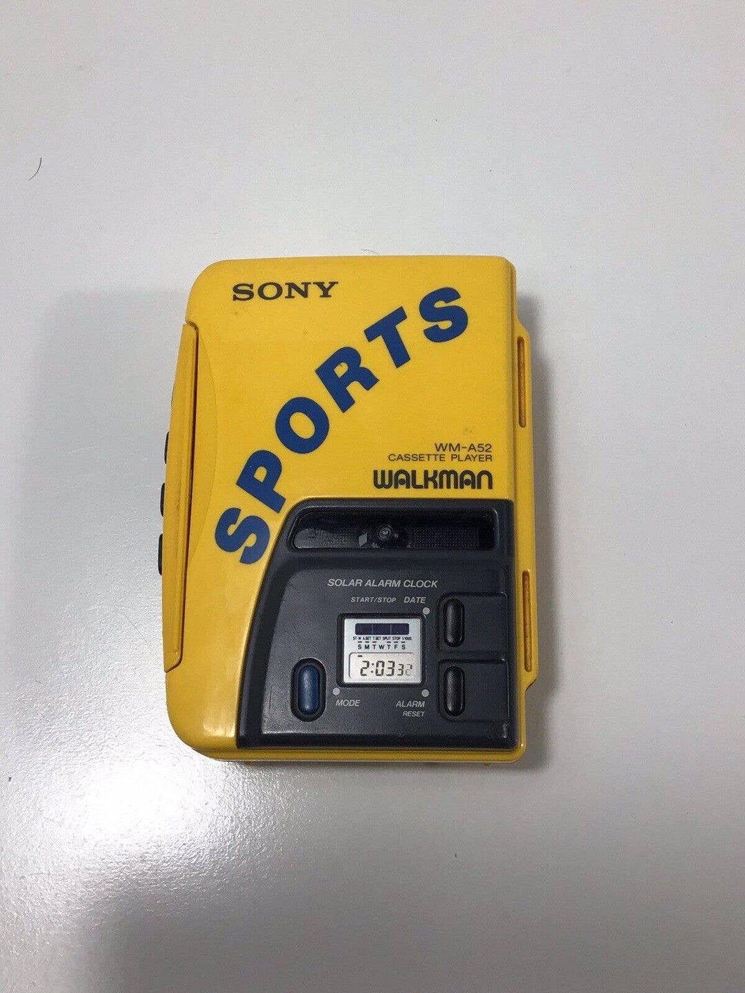 Sony Walkman Sports Cassette Player Wma52/b52/solar/vintage Etsy