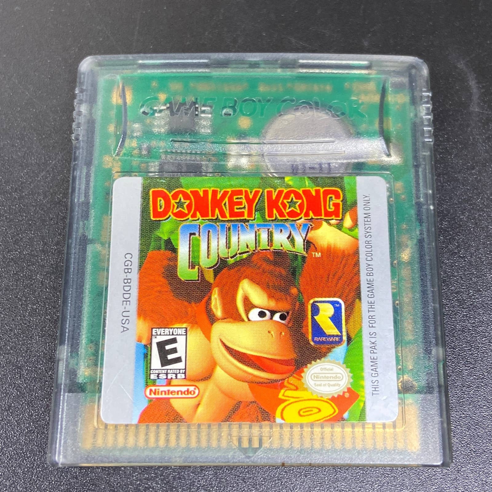 forudsigelse mod Horn Donkey Kong Country Nintendo Gameboy Color GBC Video Game - Etsy