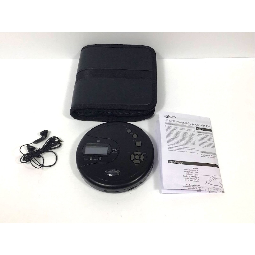 GPX CD Player Personal Retro Etsy