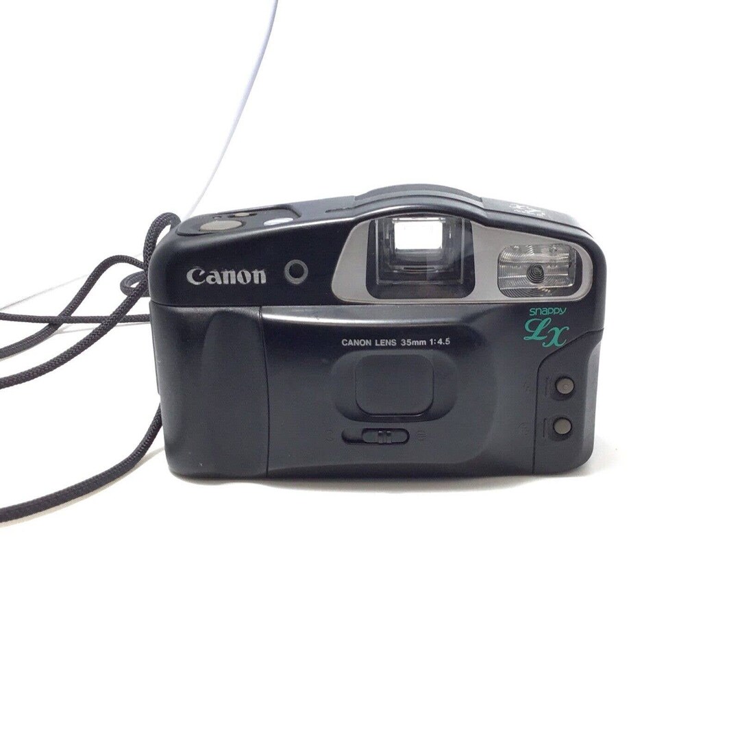 Vintage Canon Snappy LX 35mm Point & Shoot Film Camera Etsy