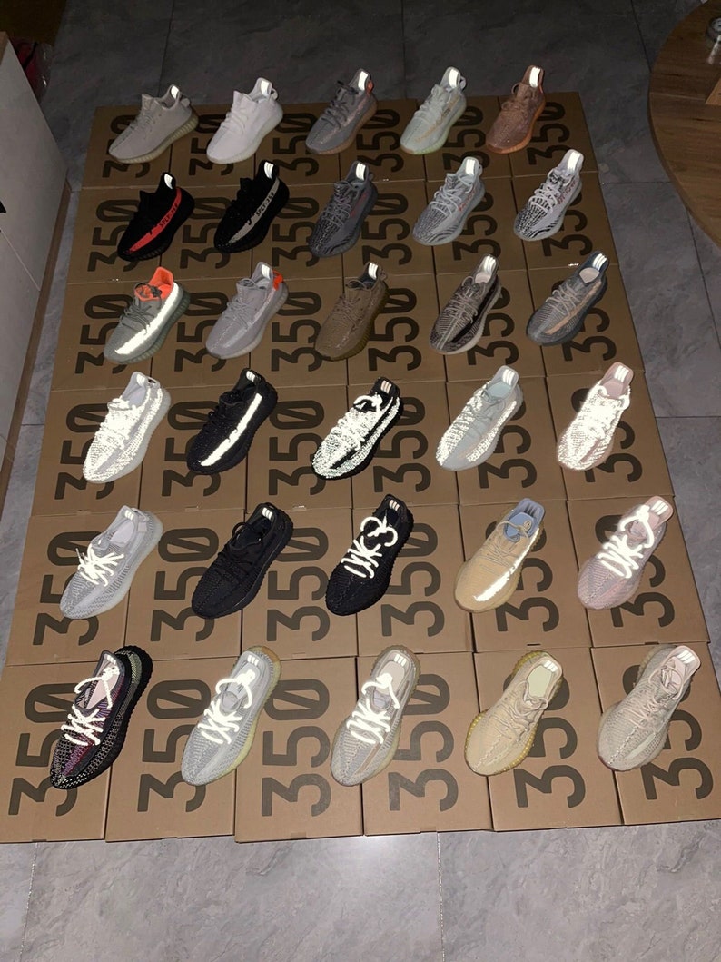 Yeezy 350 v2 Real Boost Sneakers YZY Bild 2