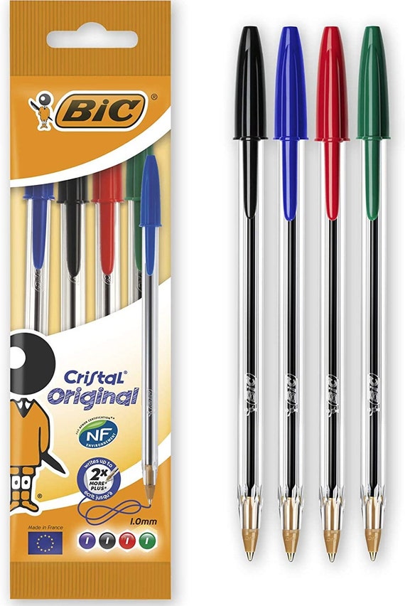 ramp Methode Veel gevaarlijke situaties Bic Cristal Original Ballpoint-pens - Etsy