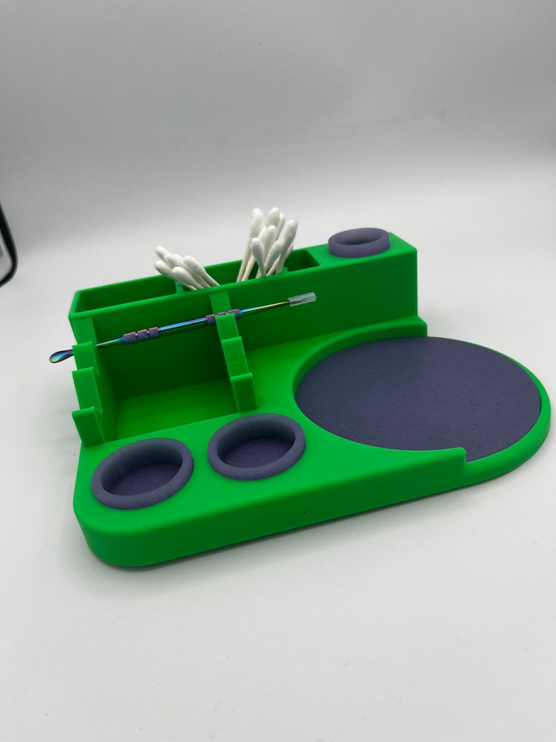 Model X1 Dab Station / Dab Tool Organizer / Dab Mat / Tool Etsy