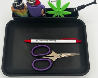 Bandeja enrollable modelo R1: bandeja refrigerada de PLA impresa en 3D, organizador de herramientas y escritorio
