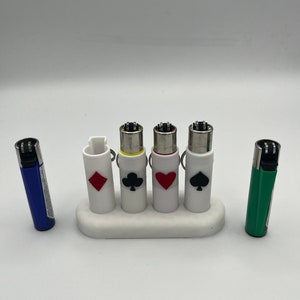 Clipper Schlüsselbund Spielkarten-Feuerzeug-Etui / Spielkarten-Feuerzeug-Etui / Feuerzeug-Hülle / Poker-Feuerzeug-Etui / Schlüsselanhänger-Feuerzeug-Etui