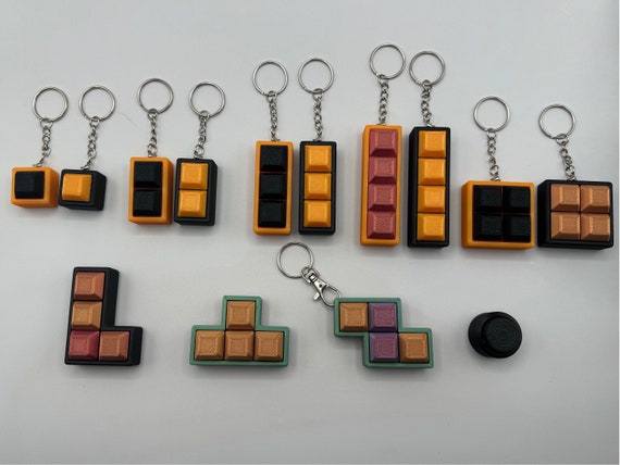 Fidget Toys Clavier Porte-Clés 4 Touches Vertes - Jouet Anti-Stress Mécanique Clicker Pour Adultes Et Enfants