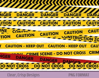 Peut inclure: Ruban de signalisation jaune et noir avec les mots "Danger", "Attention", "Zone de chantier", "Attention - Défense d'entrer", "Scène de crime - Défense de franchir", et "Ne pas franchir".