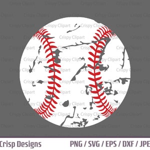 May include: A white baseball with red stitching, distressed and worn, with a gray background.