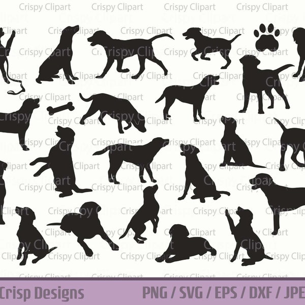 Black Lab Svg - Etsy
