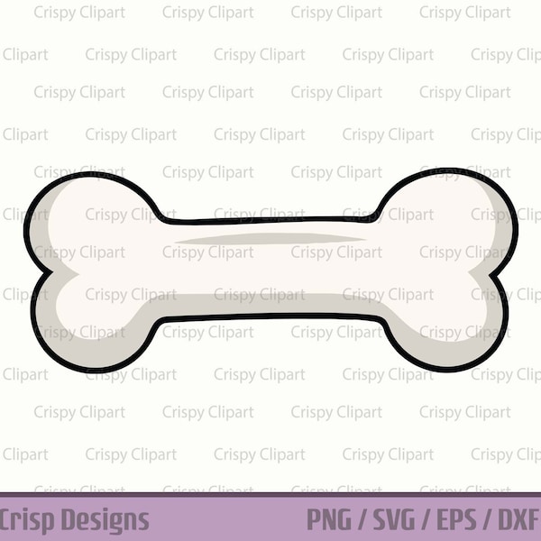 Dog Bone SVG, Pet Chew Toy Clipart, Bone Vector Art Graphic, Dog Toy Layered SVG Cut File, Dog Bone PNG, Dog Accessory Digital Download