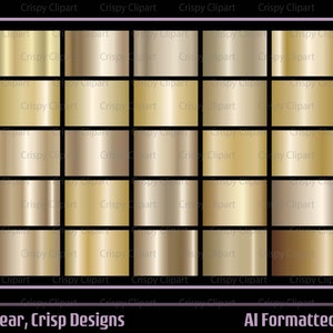 Degradado dorado champán con formato Ai para Adobe Illustrator Muestras de degradado metálico dorado claro Fondo de relleno con efecto metálico dorado beige