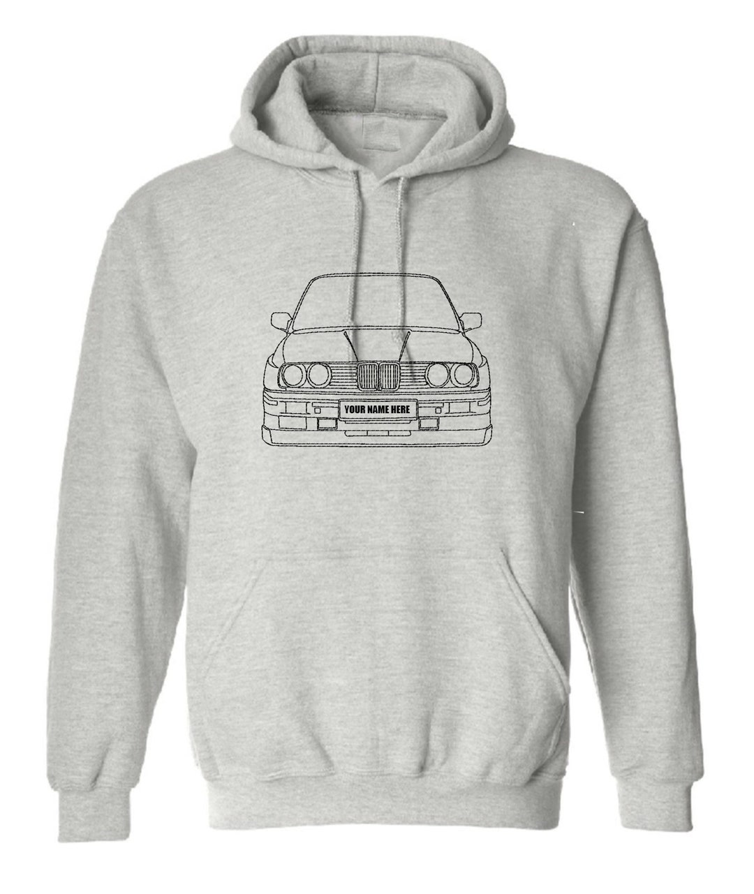 BMW E30 Hoodie, Embroidered E30 Hoodie, Classic BMW Hoodie, E30 Hoodie ...