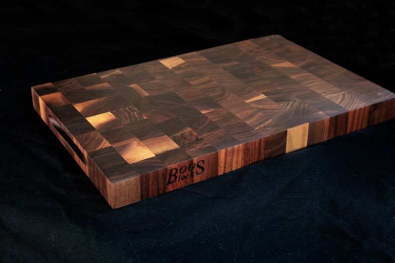 Boos Block Restored End Grain Cutting Board Etsy