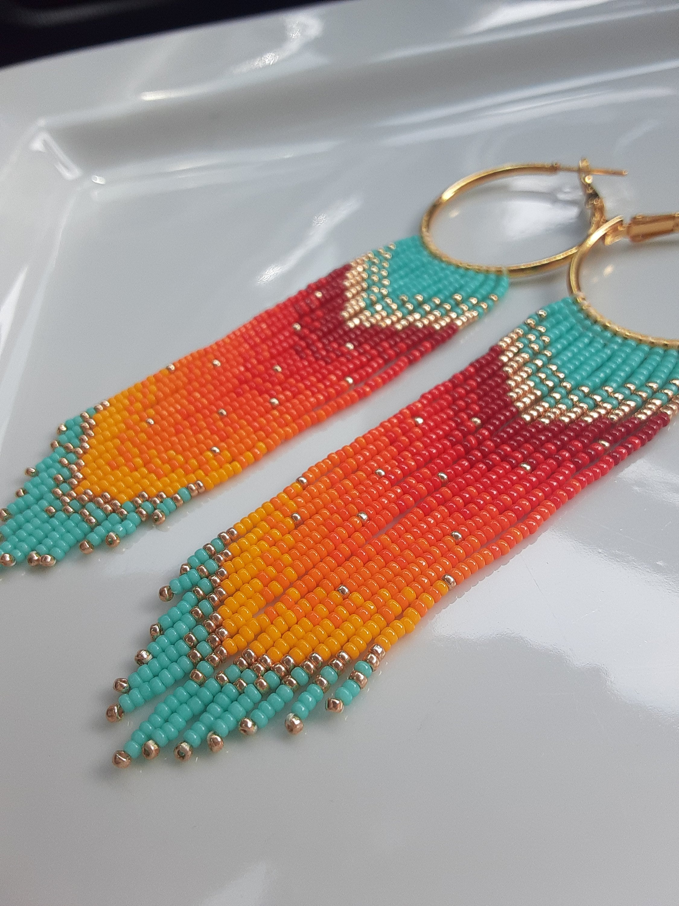 Elegant Gold Plated Hoop Earrings main image 1