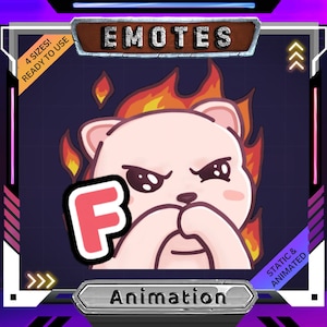 Animated Cat Emotes: Funny Twitch Kitty Emoji (Digital Download)