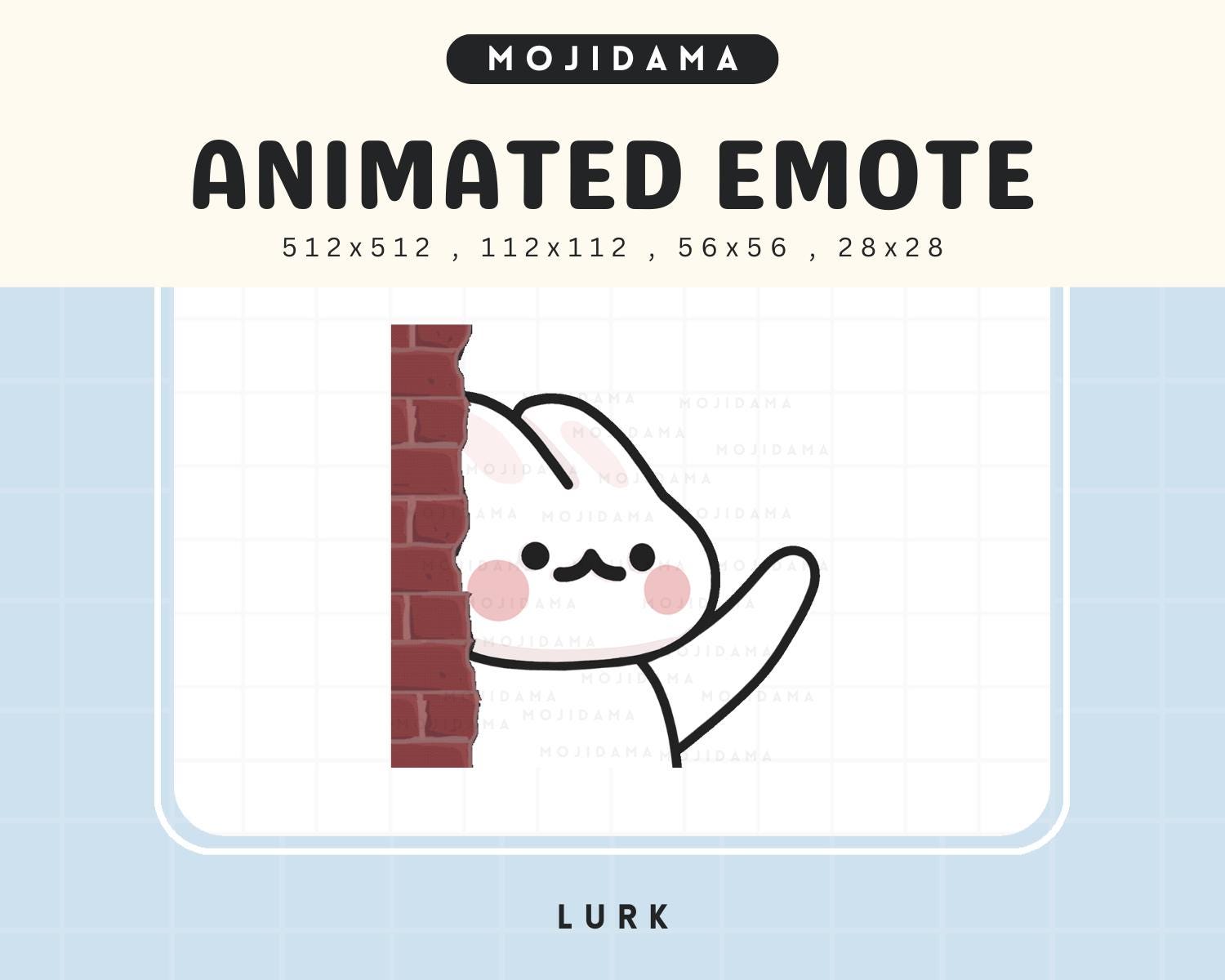 Bunny emojis - Etsy België, image size:1500x1200