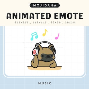 German Shepherd Animated Emote: Chibi Puppy Vibe (Digital Download)
