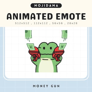 Crocodile Twitch Emotes Animation Money Rich Cute Alligator Chibi Animated Croco Kawaii Emote Vtuber Streamer Streaming Discord Emot Stream