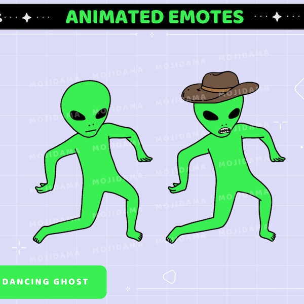 Dancing Alien Twitch Emotes Animation Funny Aliens Meme Stream Animated Cute Happy Cat Animal Dance Emote Sub Gg Yes Sad Twitch Kick Pack