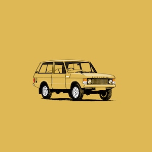 Range Rover Classic Printable Art