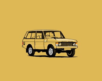 Range Rover Classic Printable Art