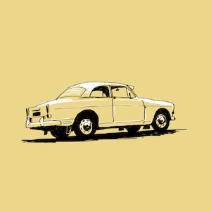 1969 Volvo P130 - Printable Art