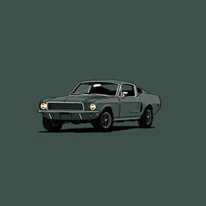 Ford Mustang Printable Art