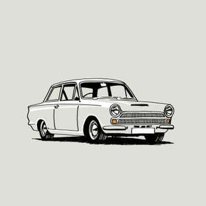 Ford Cortina Mk1 Printable Art