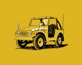 1975 Suzuki LJ20 - Printable Art