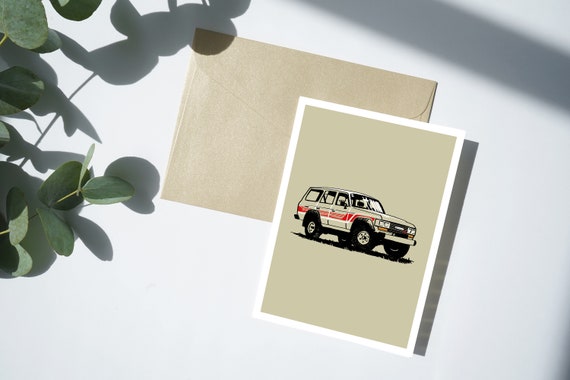 1987 Toyota Land Cruiser - Printable Art - Etsy