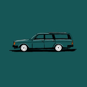 1997 Volvo 960 - Printable Art