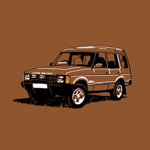 1996 Land Rover Discovery - Printable Art