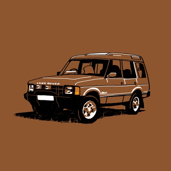 1996 Land Rover Discovery - Printable Art - Etsy