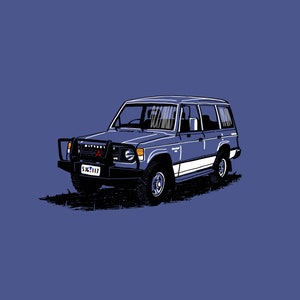 Mitsubishi Pajero - Printable Art
