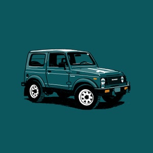 Suzuki Samurai / Sierra - Printable Art