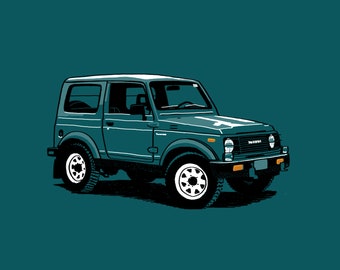 Suzuki Samurai / Sierra - Printable Art