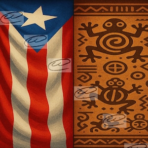 Purotorikanischer Taino Coqui Digitaler Download für Sublimationsbecher & Metallkunst