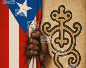 Puerto Rican Coquí Design | Sublimation PNG JPG PDF | Taino Puerto Rico Print