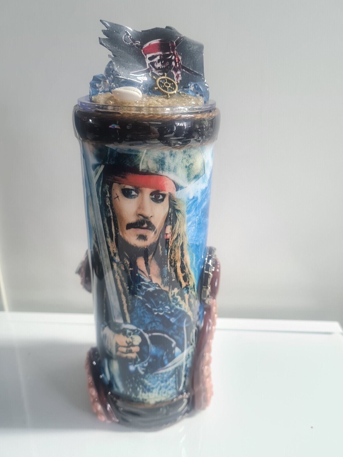 Pirates Of The Caribbean plush dice for car mirror Disney World Jack  Sparrow