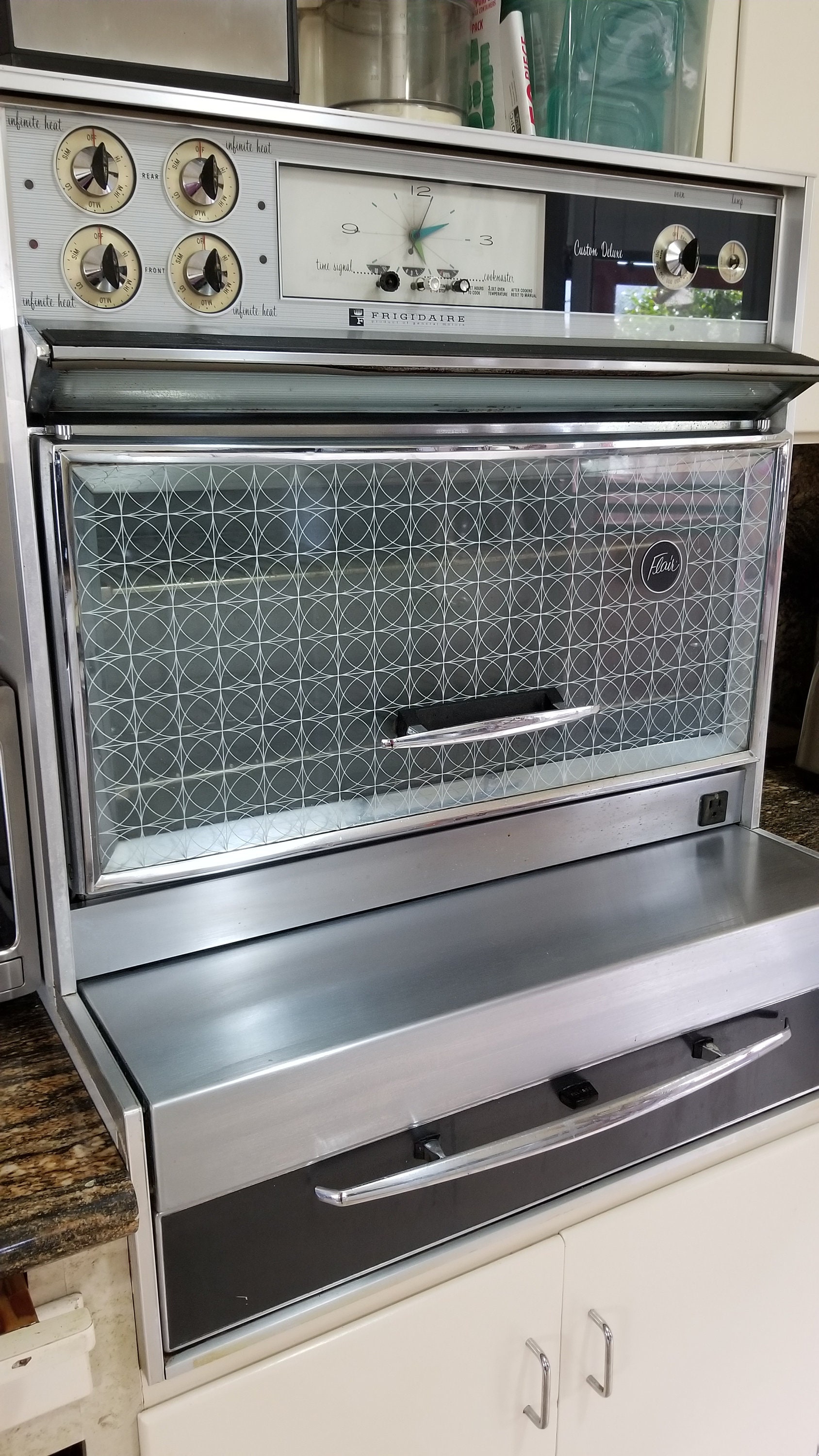 frigidaire cookmaster deluxe wall oven